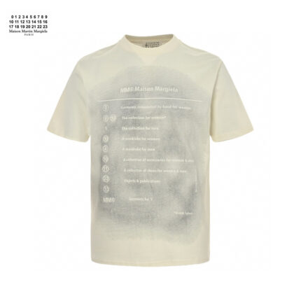 Misty Gradual Change Color Logo T-Shirt crossreps