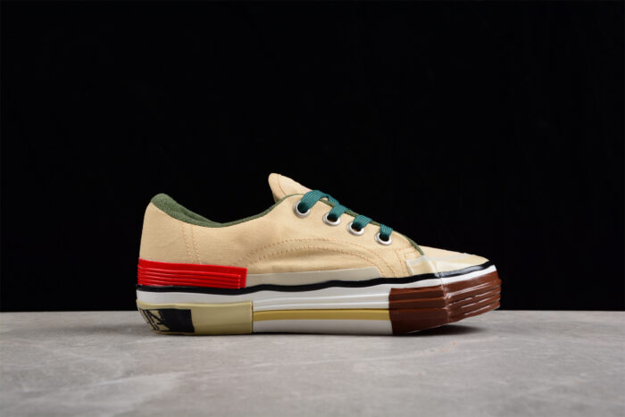 Lanvin Canvas Shoes Lace Sneakers crossreps