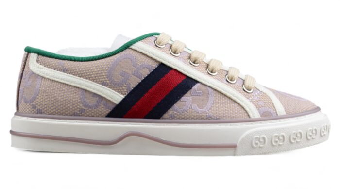 Gucci Tennis 1977 Sneakers - Light Purple GG Canvas crossreps