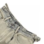 24ss Inside Out Wash Denim Short crossreps