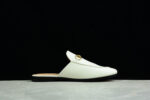 Gucci Princetown Leather Slipper White crossreps