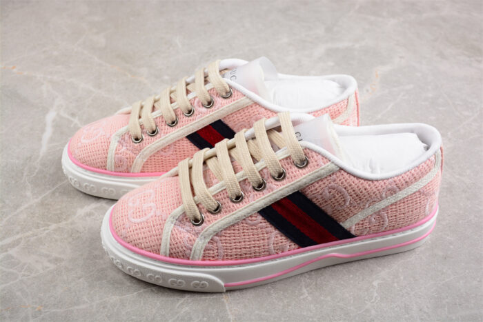 Gucci Tennis 1977 Sneakers - Pink Canvas crossreps