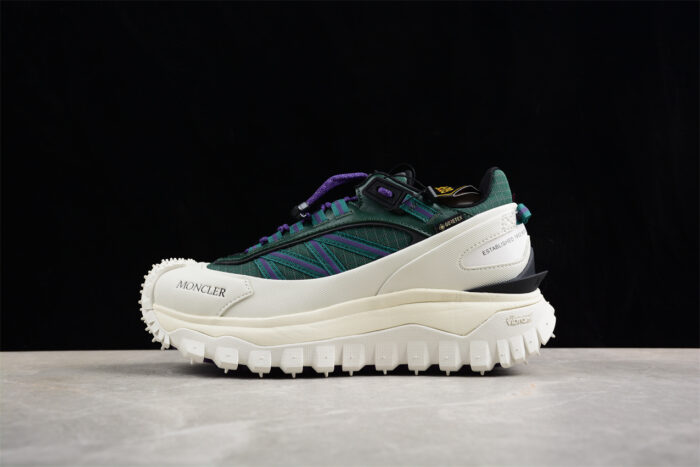 Moncler Trailgrip GTX - Green and White crossreps