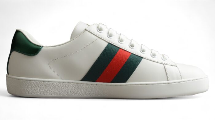 Gucci Ace Sneaker - Green and Red Web crossreps