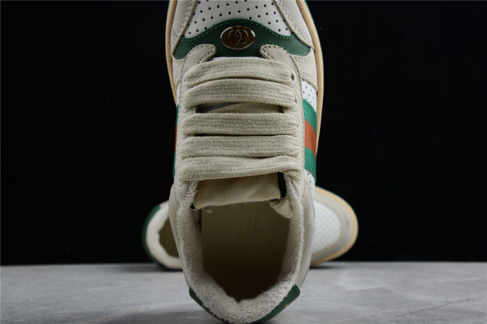 Gucci Tennis 1977 Sneaker - Green and Beige crossreps