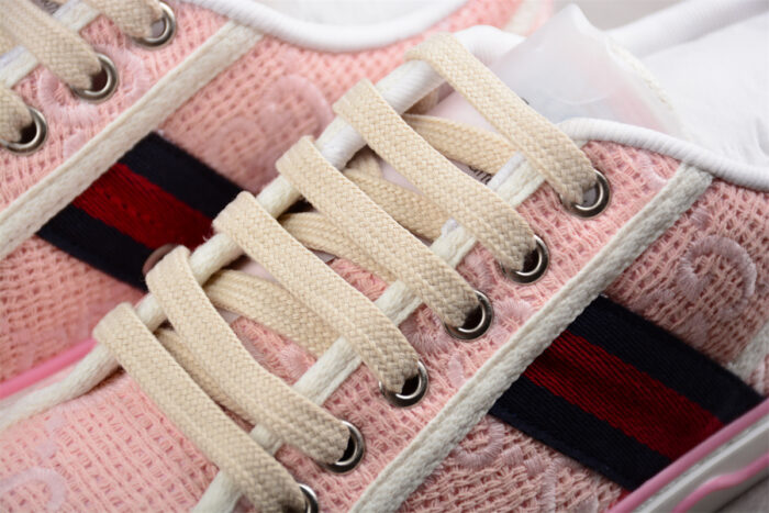 Gucci Tennis 1977 Sneakers - Pink Canvas crossreps