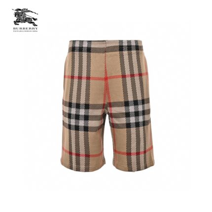 24ss Plaid Knit Short crossreps