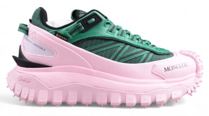 Moncler Trailgrip GTX - Green and Pink crossreps