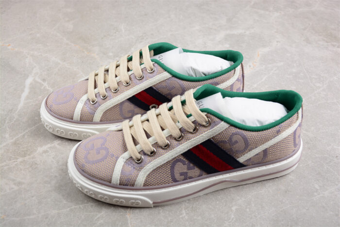 Gucci Tennis 1977 Sneakers - Light Purple GG Canvas crossreps