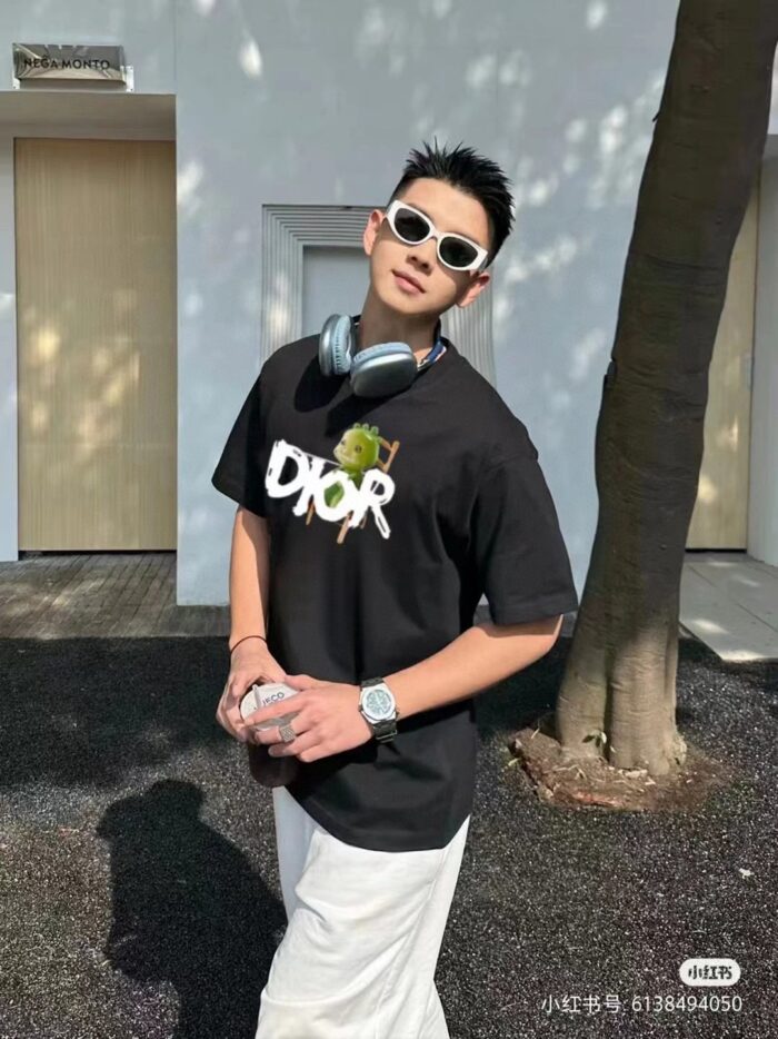 24ss Dinosaur Logo T-Shirt crossreps