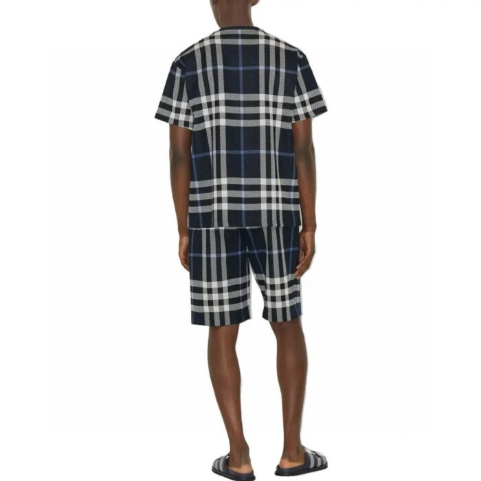 24ss Plaid Knit Short crossreps