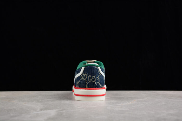 Gucci Tennis 1977 Sneakers - Denim and Red crossreps