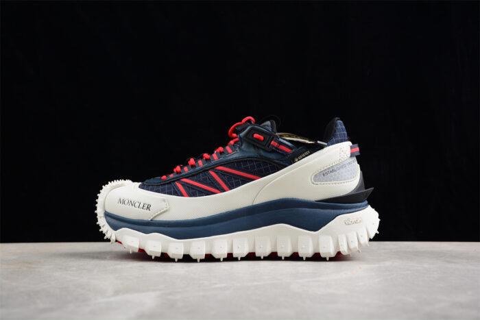 Moncler Trailgrip GTX - Navy and White crossreps