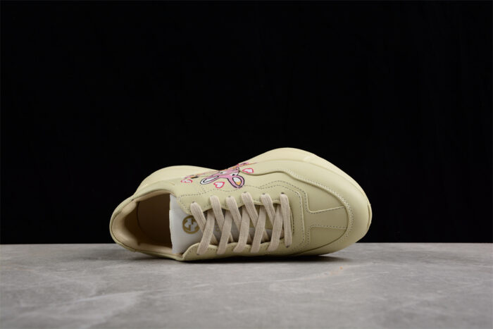 Gucci Rhyton Sneaker with Bunny and Hearts crossreps