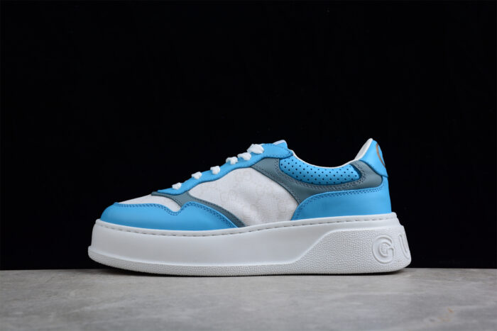 Gucci Women's Platform Sneaker in Light Blue crossreps