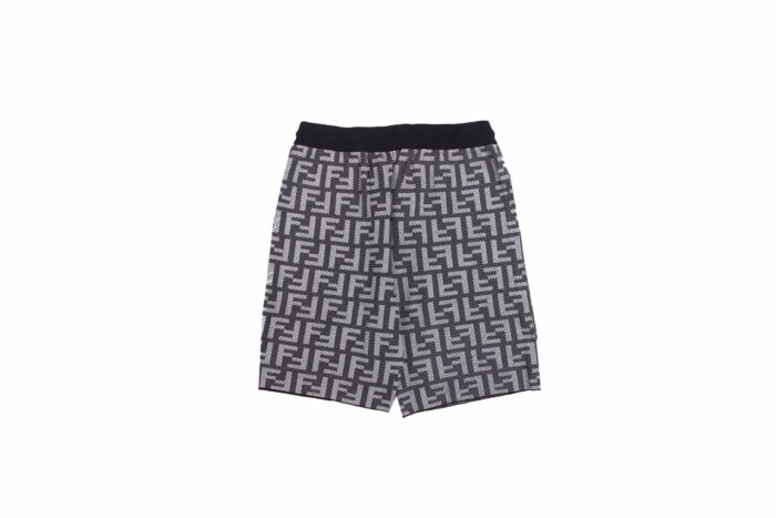 Ghost Line Double F Logo Knit Short crossreps