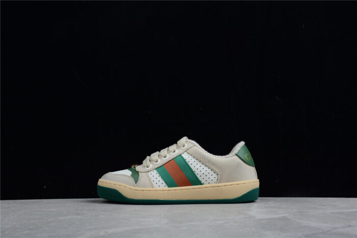 Gucci Tennis 1977 Sneaker - Green and Beige crossreps