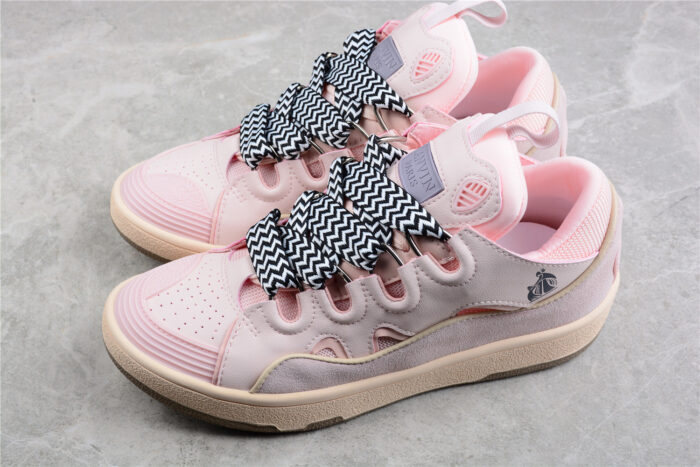 Lanvin Curb Sneaker - Pink/Black crossreps