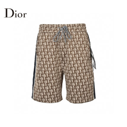 24ss Full Logo Jacquard Weave Side Braid Short crossreps