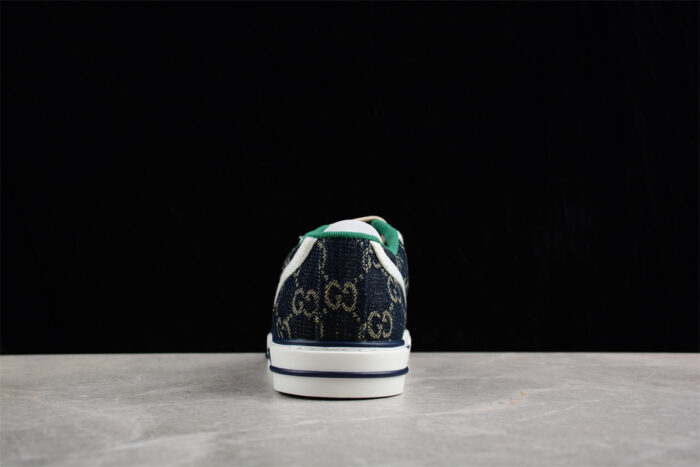 Gucci Tennis 1977 Sneakers - Navy and Red crossreps