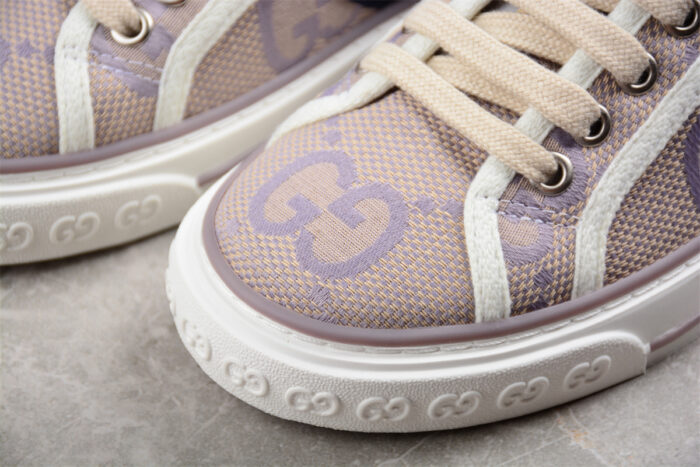 Gucci Tennis 1977 Sneakers - Light Purple GG Canvas crossreps