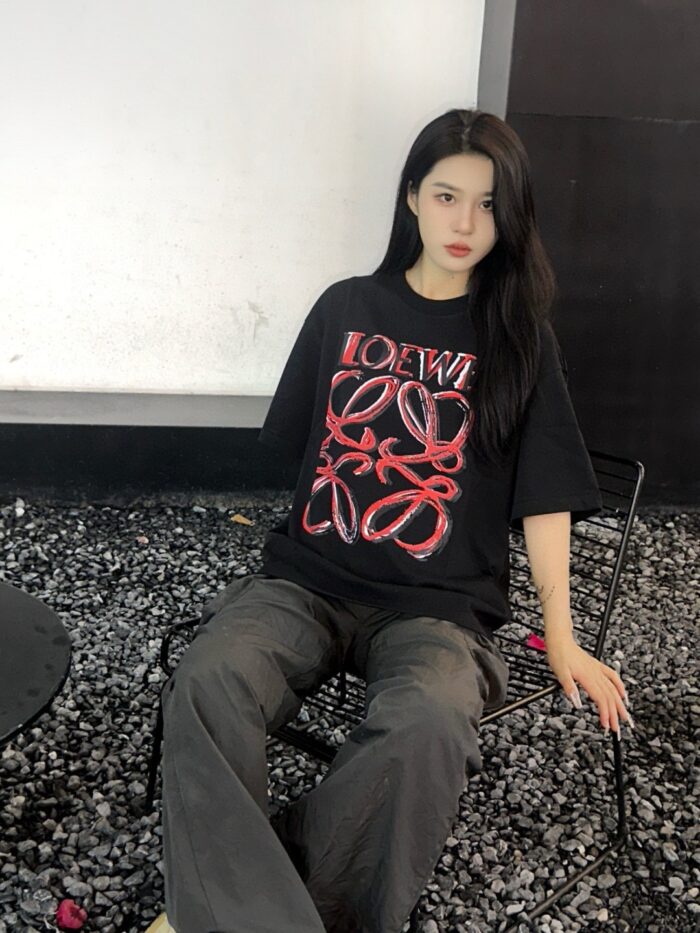 24ss Big Colored Drawing Logo T-Shirt crossreps