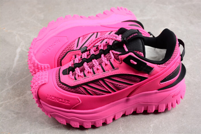 Moncler Trailgrip GTX - Neon Pink and Black crossreps