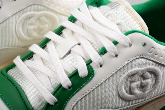 Gucci Tennis 1977 Sneakers - White and Green crossreps