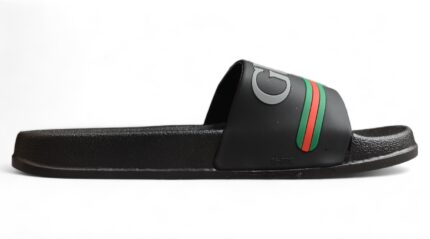 Gucci GG Slide Sandals - Black crossreps