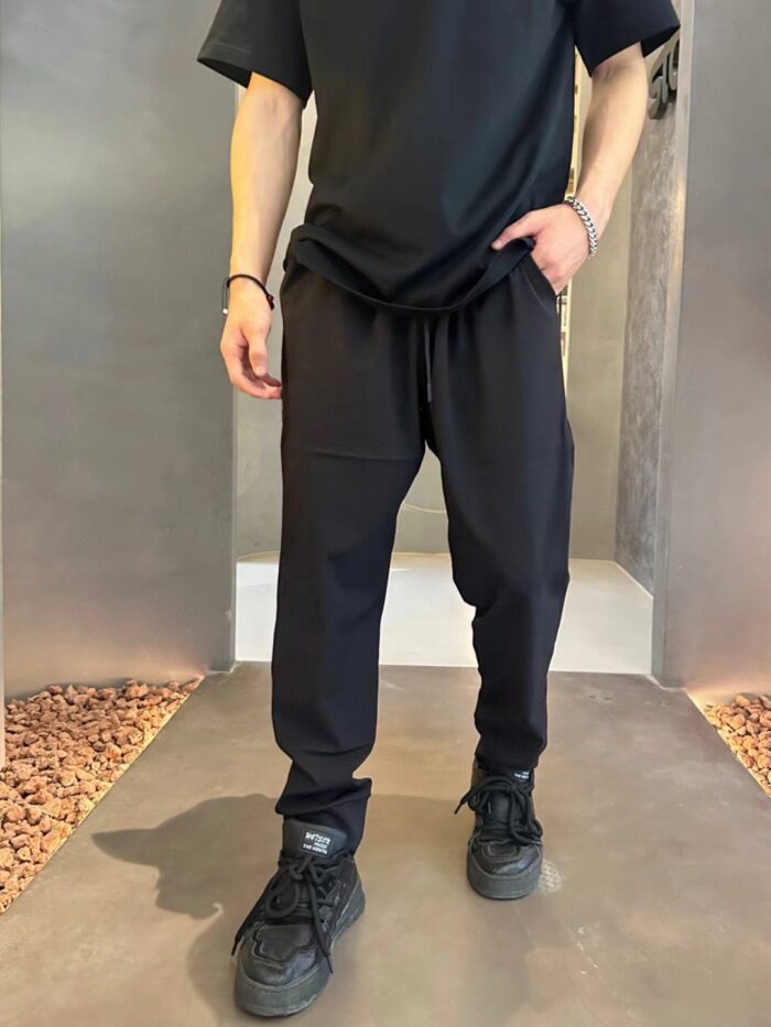 Heat-Seal Logo Casual Sports Pants crossreps