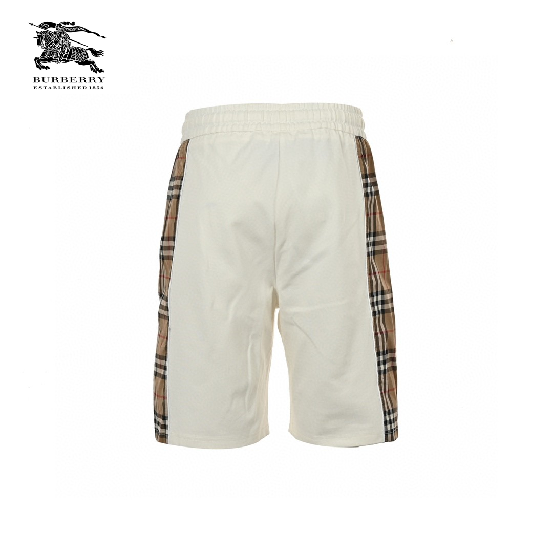 Embroidery Warhorse Logo Side Joint Plaid Short
