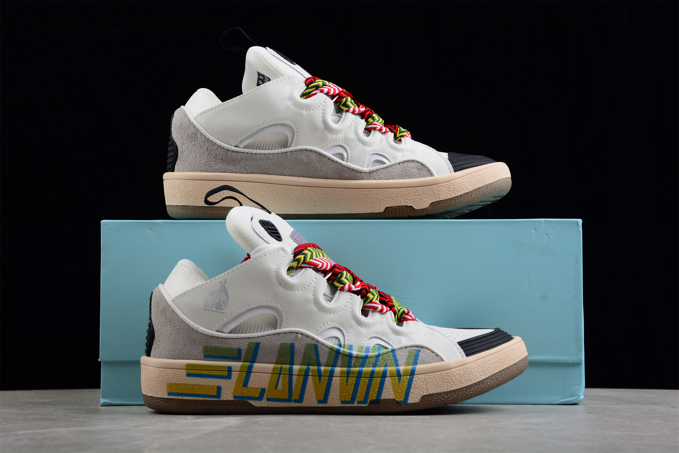 Lanvin Graffiti Low-Top Sneaker