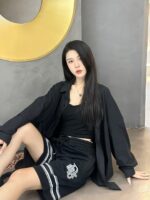 Bottom Joint Color Embroidery Logo Short