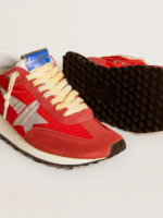 Marathon with red nylon upper and silver star
