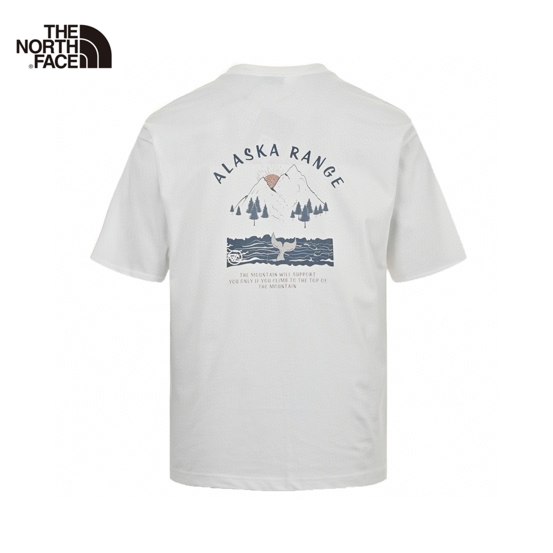 24ss Whale Diving Logo T-Shirt