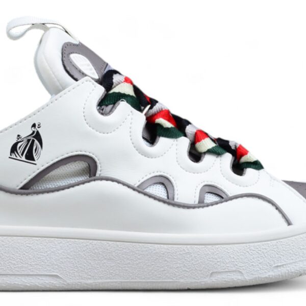 Lanvin Curb Sneaker White Multicolor