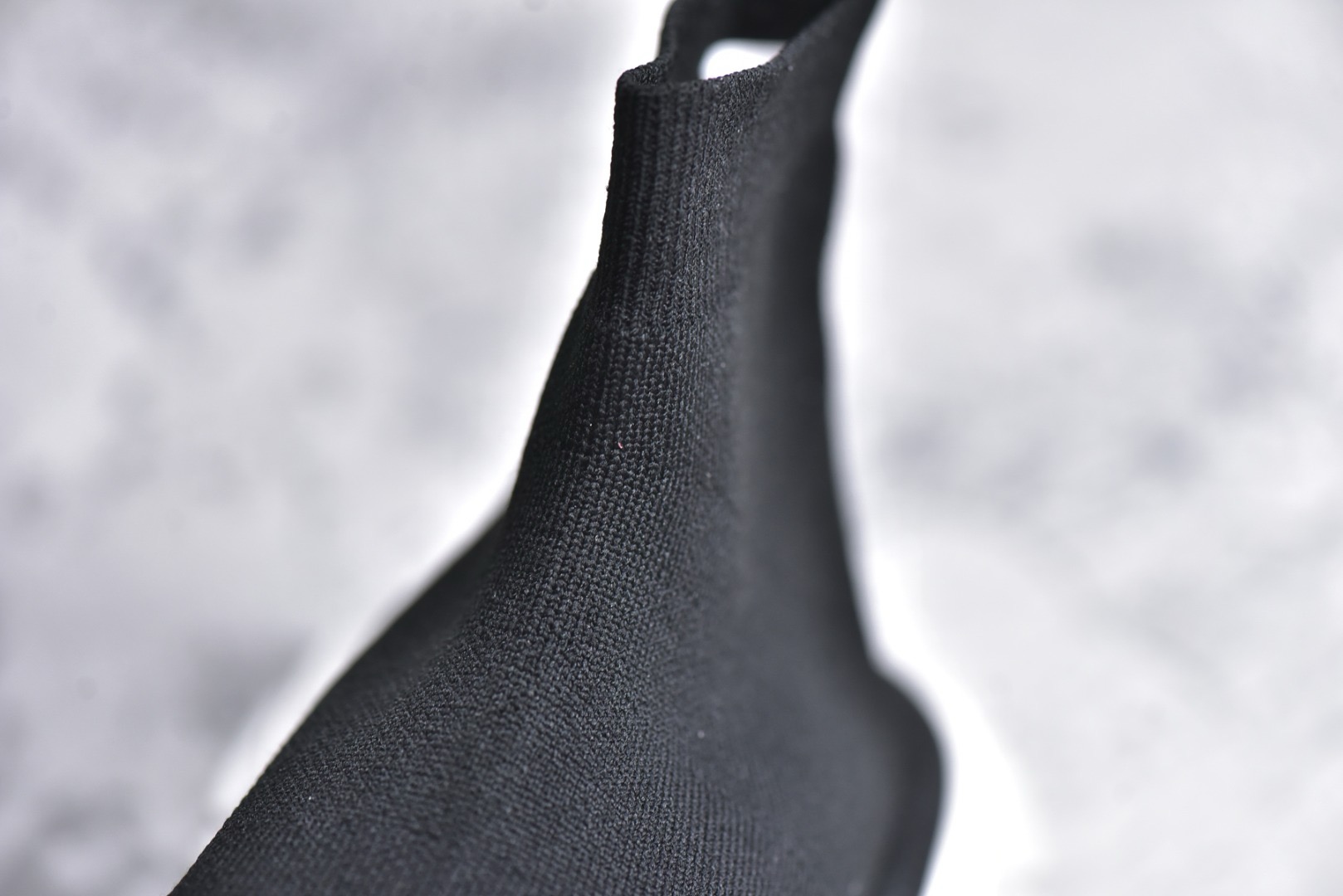 Balenciaga 3XL Sock Recycled Knit Sneaker In Black