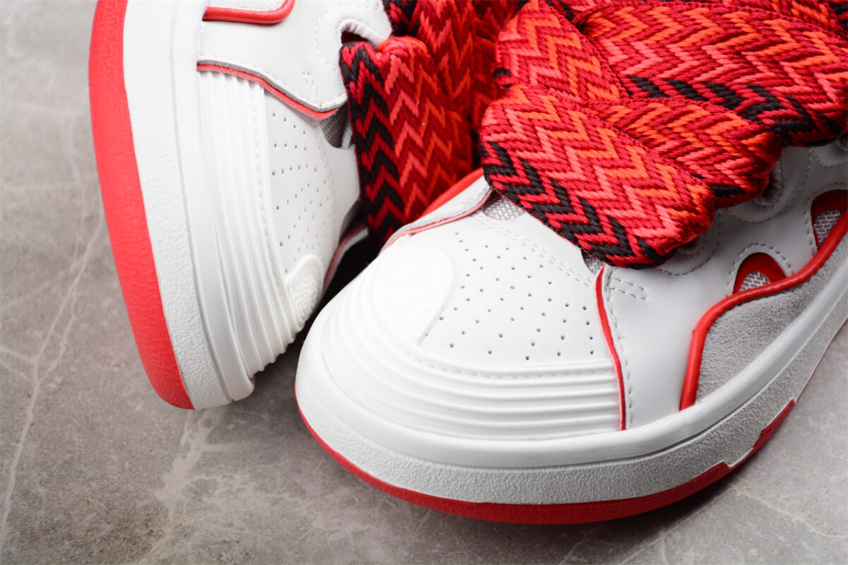 Lanvin Curb Sneaker Red/White