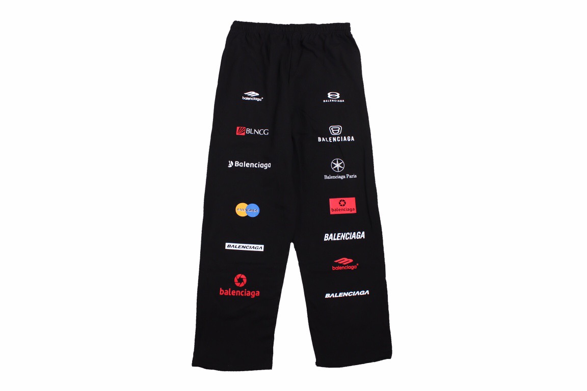 Multiple Logos Pants