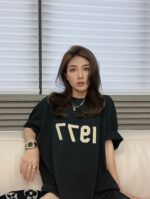 Essentials 1977 Flocking Logo T-Shirt