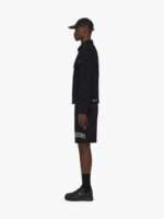 22SS Arc Shaped Patch Embroidery Logo Short