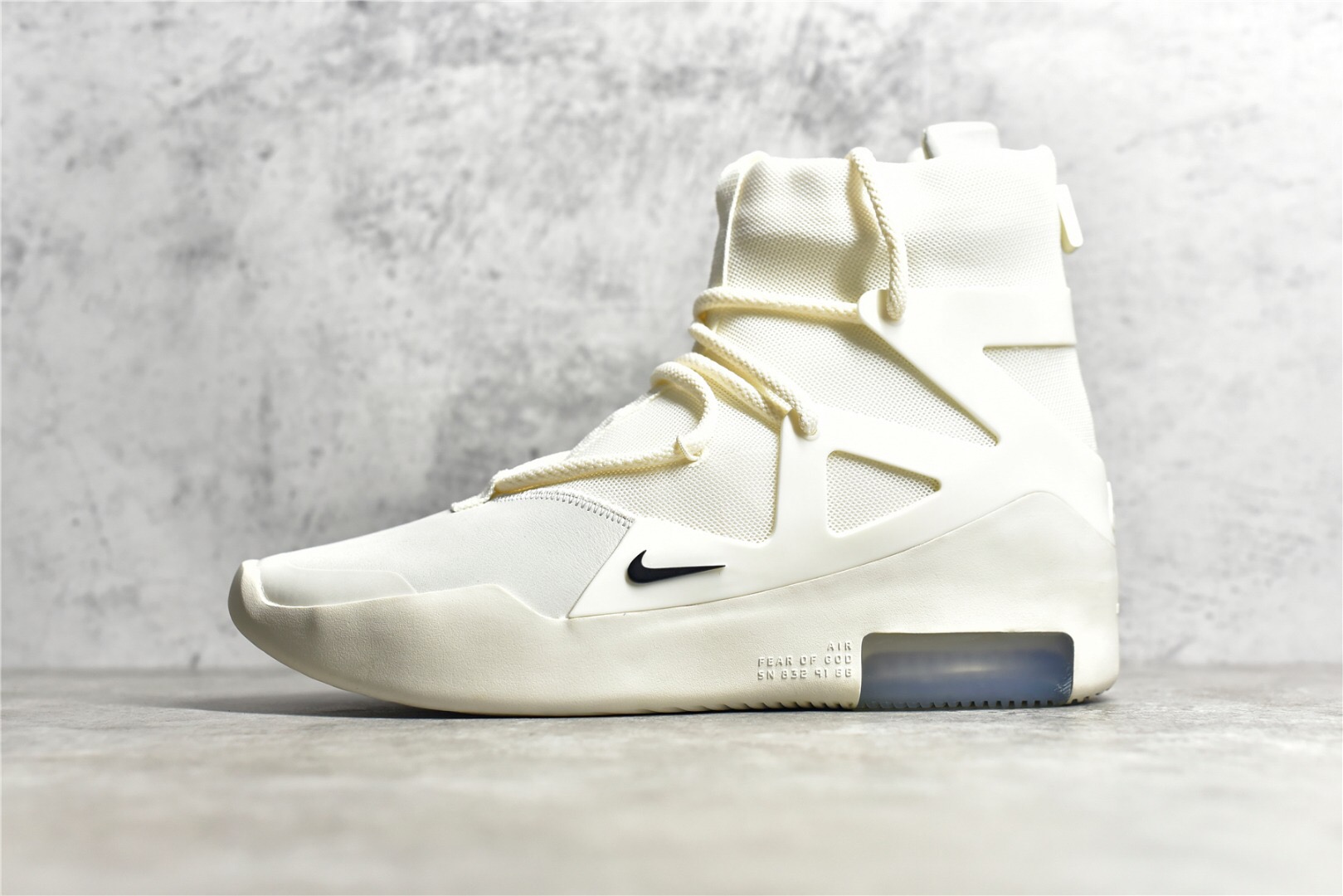 Nike Air Fear Of God 1 Sail Black AR4237-100