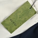 Joint Inlay Double G Embroidery Logo Short