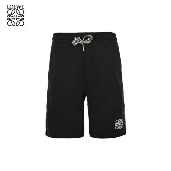 Joint Color Braid Embroidery Logo Short