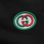 Joint Inlay Double G Embroidery Logo Short