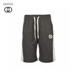 Joint Inlay Double G Embroidery Logo Short