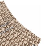 24ss Full Logo Jacquard Weave Side Braid Short