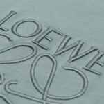 Loewe Embroidery Big Logo Pure Color T-Shirt