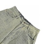 22ss Full Logo Wash Denim Short