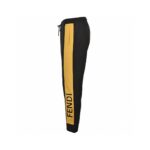 Yellow Joint Color Casual Elastic Pants